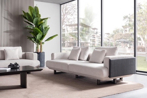 Monica Siyah Modern Koltuk Takımı